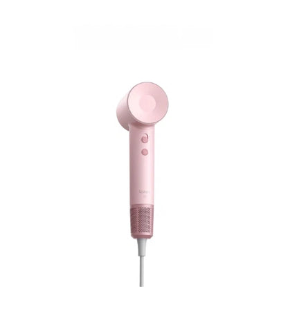 Laifen SE high-speed hair dryer in soft pink, compact entry-level styling tool