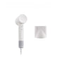 Laifen SE 2 high-speed hair dryer in white with magnetic concentrator nozzle attachment displayed beside it