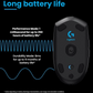 Logitech G305 wireless gaming mouse 6 programmable buttons layout