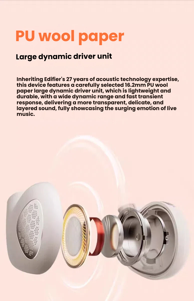 Edifier Comfo Run used while running outdoors open-ear awareness