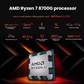 AMD Ryzen AI 7 8700G 8 Core 16 Thread up to 5.1GHz AM5 Unlocked CPU Processor w AMD Radeon 780M Graphics