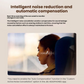 JBL Tour Pro 3 earbuds with Adaptive Noise Cancelling 2.0 feature callout