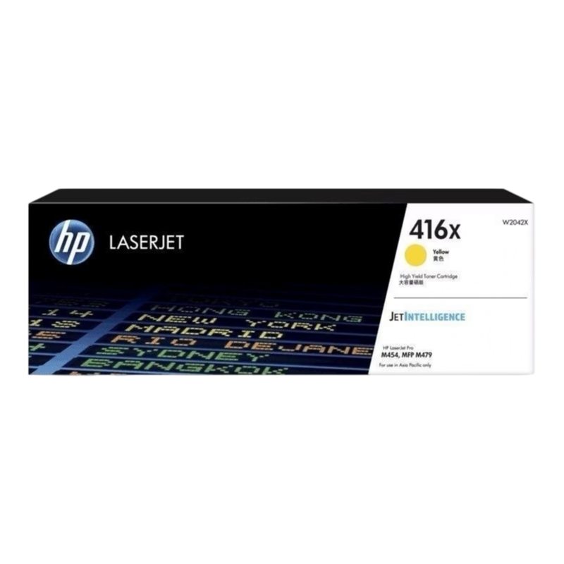 HP 416X yellow original LaserJet toner cartridge W2042X
