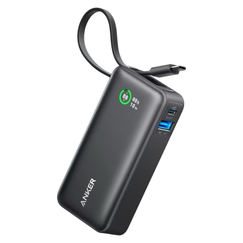 Anker Nano Power Bank (30W, Built-In USB-C Cable) – product image 1