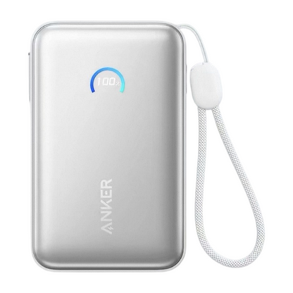 Anker Nano Power Bank (10K, 45W, Built-In Retractable USB-C Cable)