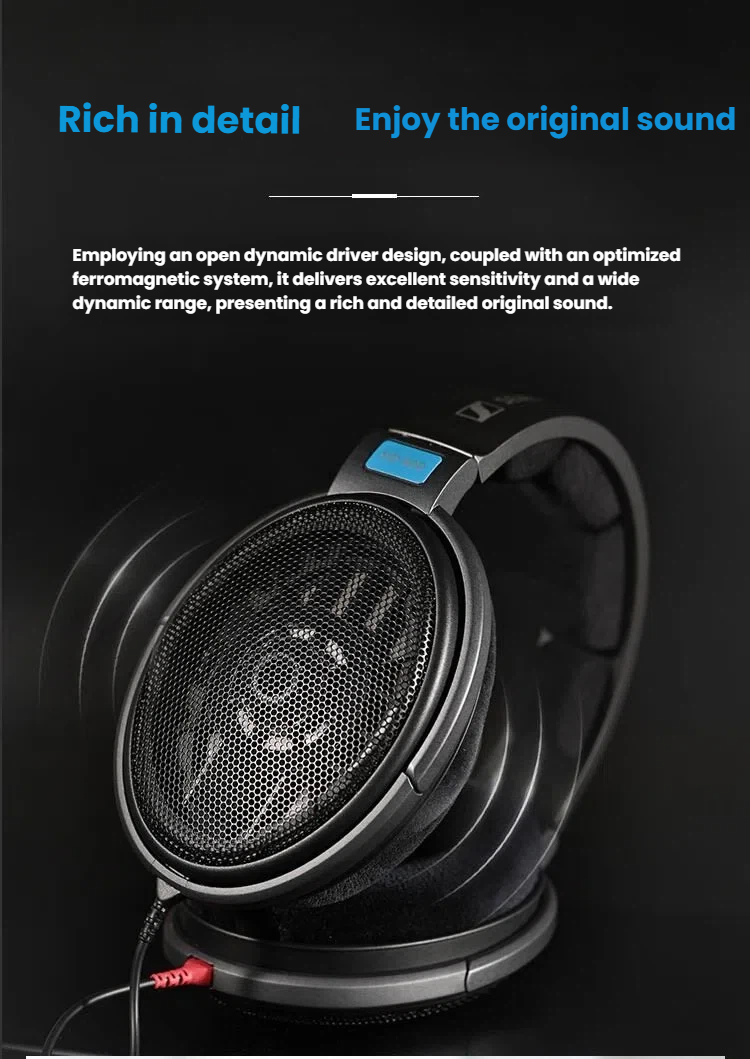 Sennheiser HD 600 lightweight aluminium voice coil engineering callout