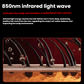 Breo S3 scalp massager 850nm infrared red light reaching the hair follicle roots
