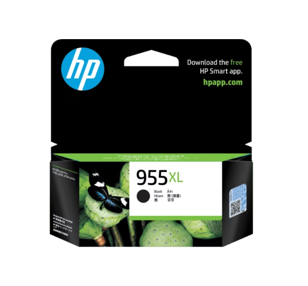 HP 955XL black original ink cartridge L0S72AA