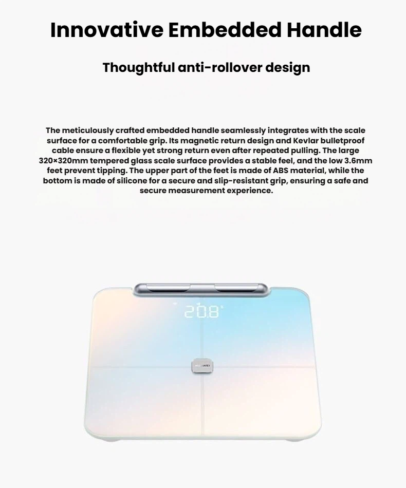 HUAWEI Scale 3 Pro embedded handle design feature image