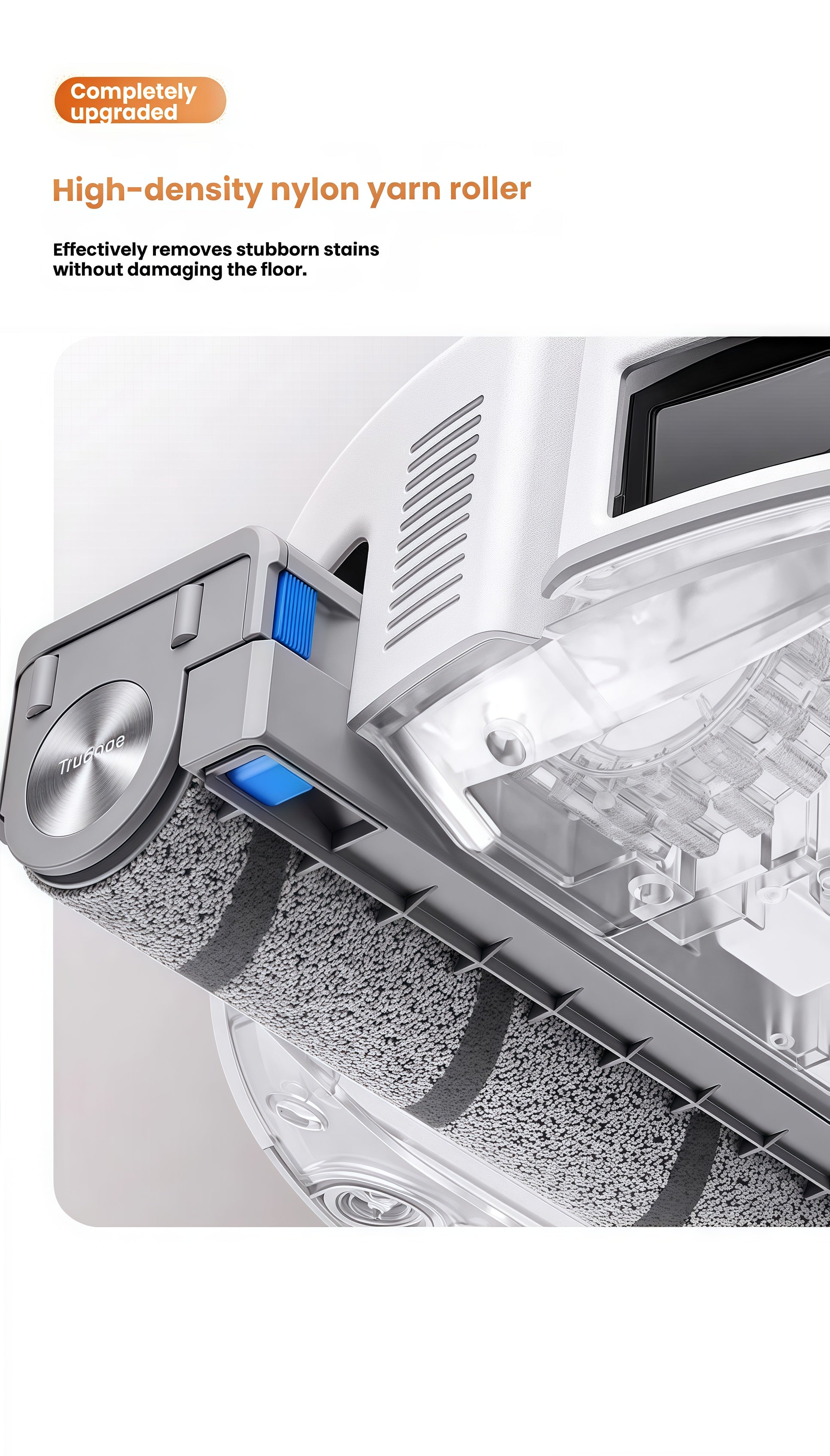 Ecovacs DEEBOT T80S OMNI TruEdge 3.0 extreme edge cleaning along skirting boards