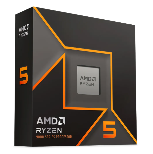 AMD Ryzen 5 9600X retail CPU box image