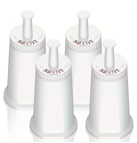 Four-pack of Breville Claris Swiss water filters