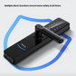 Philips DDL603E-5HWS smart lever lock — installed on residential timber door