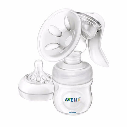 Philips Avent Manual Breast Pump — front product photo