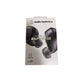 Official Audio-Technica ATH-CKS50TW2 retail box featuring "Solid Bass" branding, product image, and key specs like 20-hour battery life and 360-degree sound