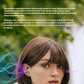 Woman using Bowers & Wilkins Pi5 S2 earbuds outdoors with visualized sound waves showing active noise cancellation and optimized CVC2 voice clarity.
