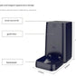 Technical diagram showing 378 mm length, 234 mm width, 363 mm height, and labeled parts of DOGNESS 6L smart feeder.