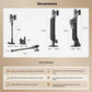 Dreame Z30 Station stick vacuum dimensions diagram showing 110cm handle, 106cm dock heights and core feature specifications