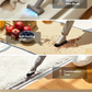 A collage showcasing the Dreame Z10 Station's conversion to a light hand vac. It features the Motorized Mini-Brush for beds and upholstery, the Soft Dusting Brush for delicate surfaces, and the Combination Tool for cleaning tight corners and edges.