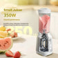 Philips Avent 350W baby food maker blending a pink smoothie with powerful performance—creates silky textures for baby food, juices, milkshakes, and more in one go.