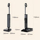 Official dimension diagram of the UWANT D700 Pro wet-dry vacuum: 1100–1120 mm height, 265–371 mm base length, and 112 mm ultra-slim profile for compact storage.
