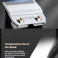 Detailed view of Wahl Launch Hair Clipper blades showing smooth blade and temperature control features.