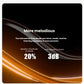  Abstract audio wave graphic illustrating XREAL One’s richer mid/low frequencies and 3 dB low-frequency boost.