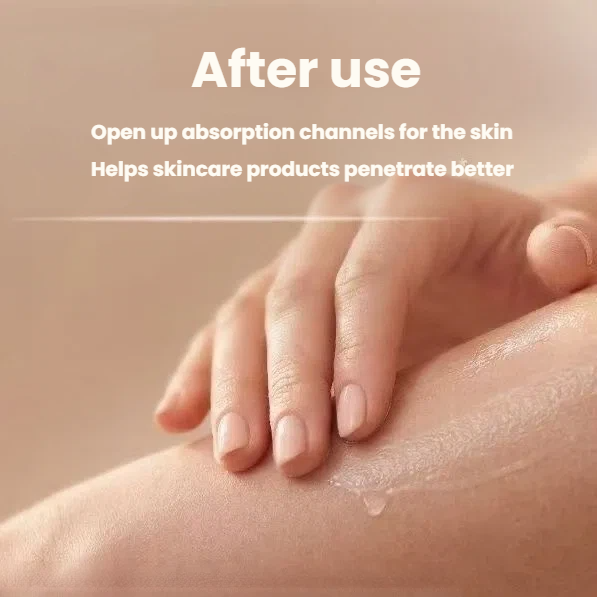Applying skincare to smooth skin after using the Philips Lady Shaver Series 6000