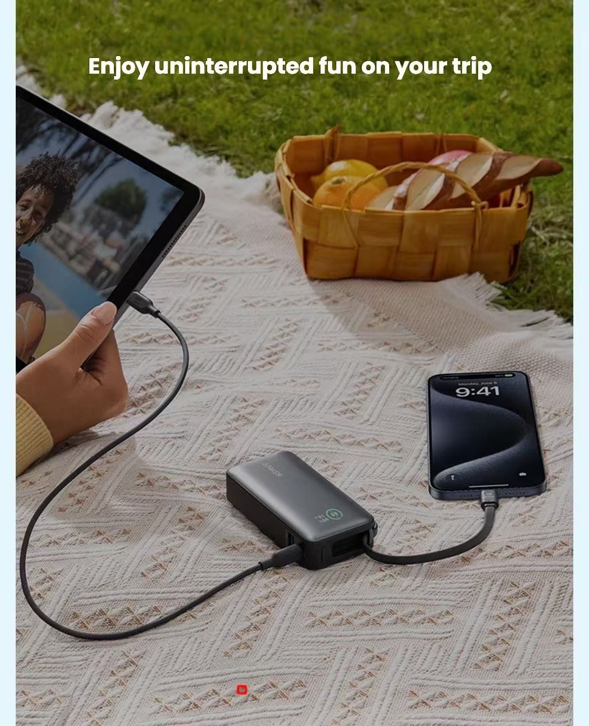 Anker Nano Power Bank (30W, Built-In USB-C Cable) – product image 6