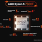 AMD Ryzen 5 7500F 6 Core 12 Threads up to 5GHz AM5 CPU Desktop Processor