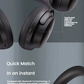Bose QC Ultra Headphones earcup detail with capacitive volume strip controls