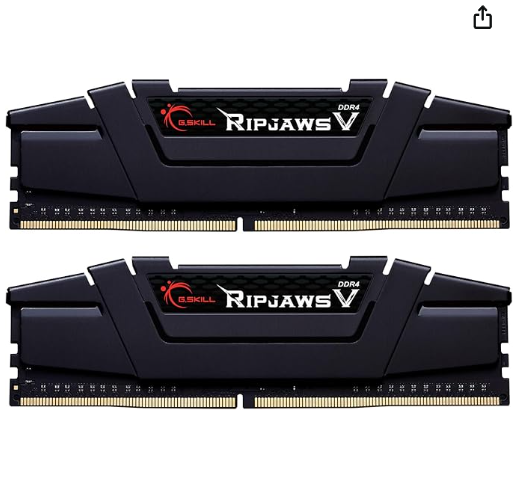 G.Skill Ripjaws V 16GB (2x 8GB) DDR4 3600MHz Desktop Memory