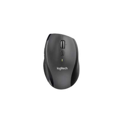 Logitech Marathon M705 wireless mouse top view