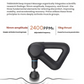 Therabody Theragun Prime four closed-cell foam attachment heads array