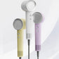 All available stylish color options for the Dreame Hair Glory high-speed hair dryer: Yellow, White, and Pink.