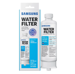 Samsung HAF-QIN genuine refrigerator water filter with retail packaging