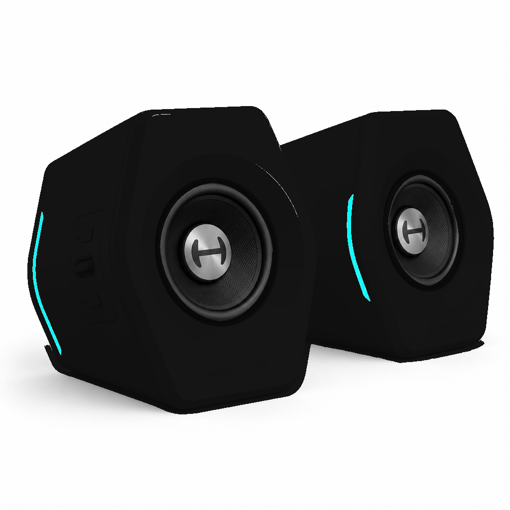Edifier Hecate G2000 black gaming speakers front pair