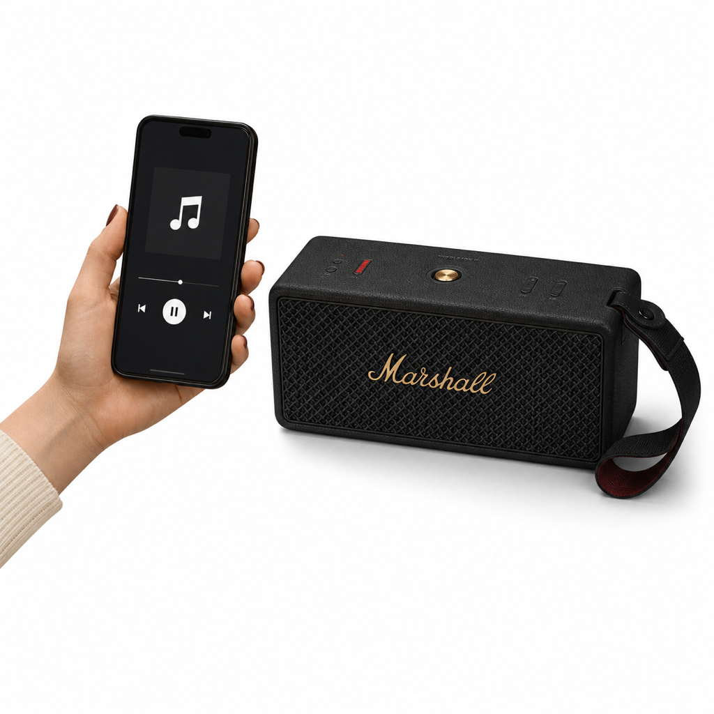 Marshall Middleton II speaker with phone playback