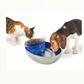 Pioneer Pet Stainless Steel and Plastic Water Food Bowl Drinking Fountain 1.18L angle image